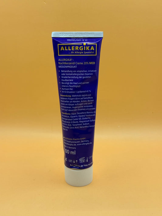 Allergika Nachtkerzenöl Creme 20% MED - 100ml