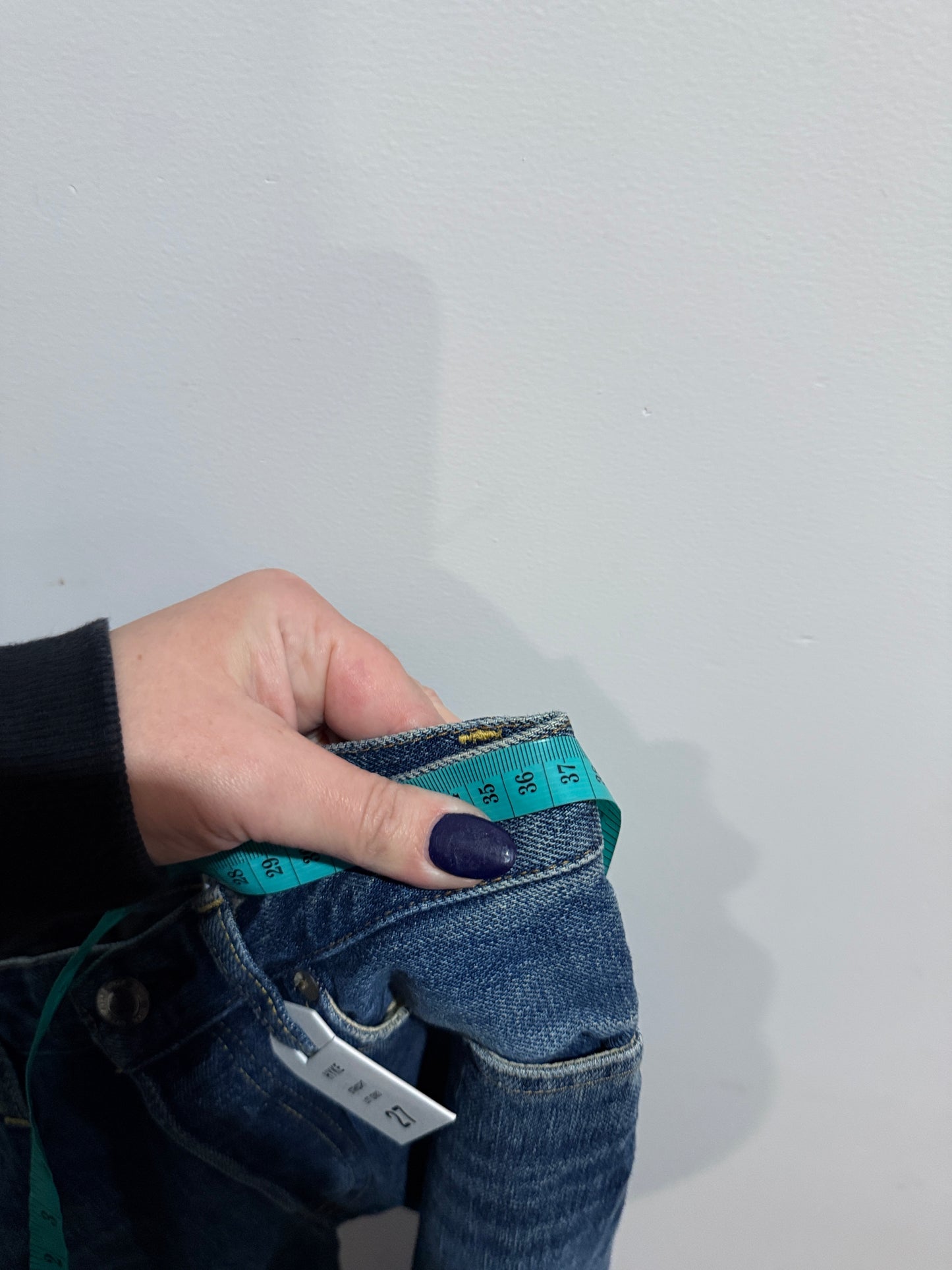 HYKE Used Wash Straight Jeans – Size 27