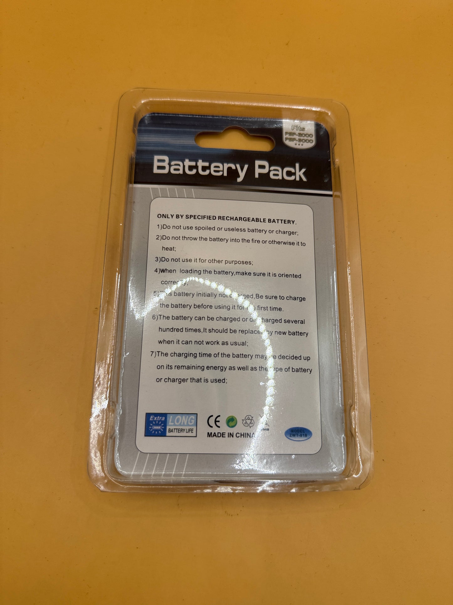 Replacement Battery Pack for PSP-2000 / PSP-3000