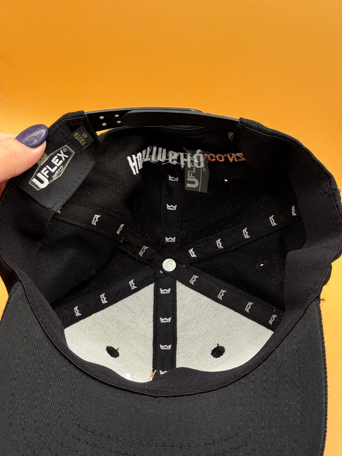 HuntingHQ.co.nz Youth Snapback Cap - Black