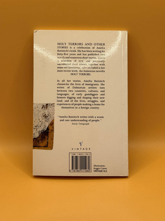 Holy Terrors and Other Stories by Amelia Batistich
