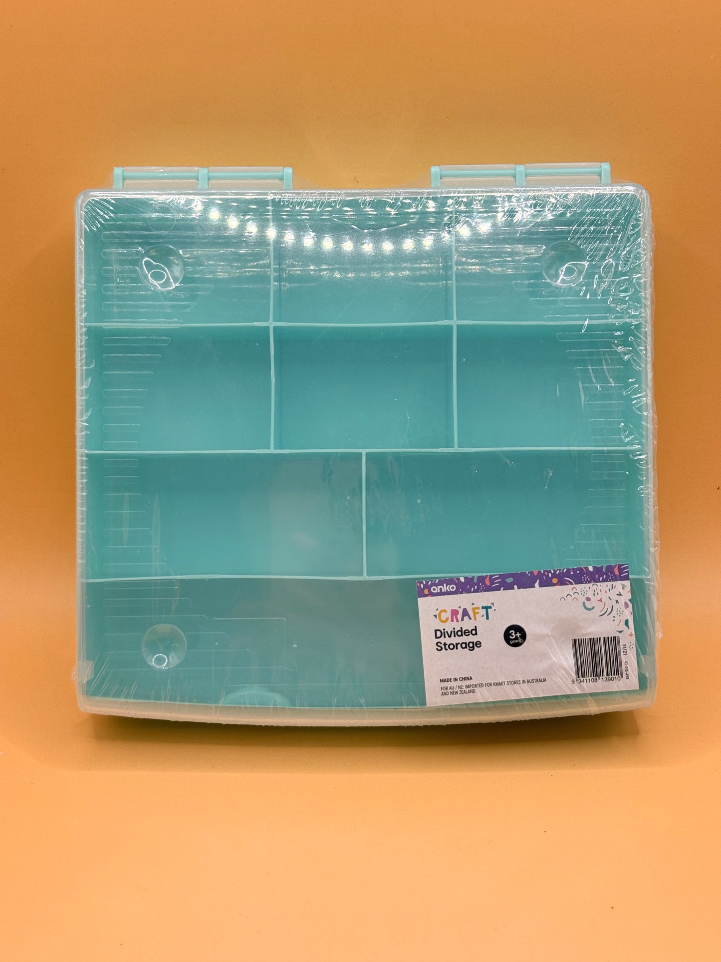 Anko Craft Divided Storage Organiser – Mint