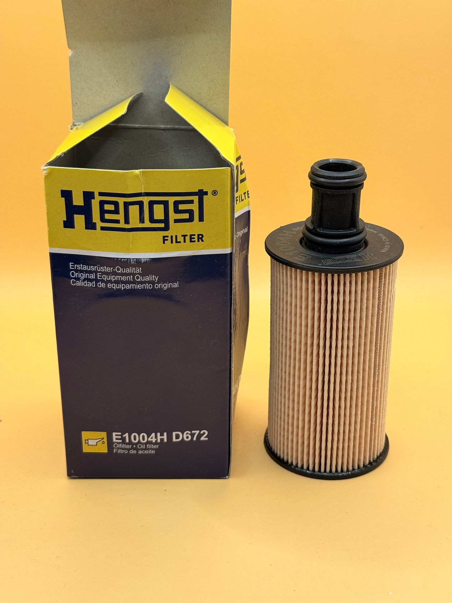 Hengst E1004H Oil Filter - Landrover / Jag