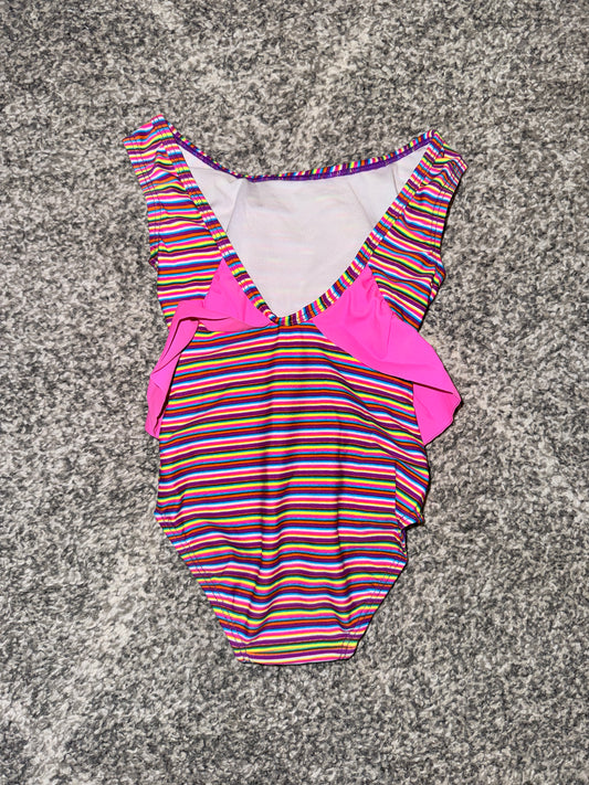 Girls Frill One-Piece Swimsuit Size 0