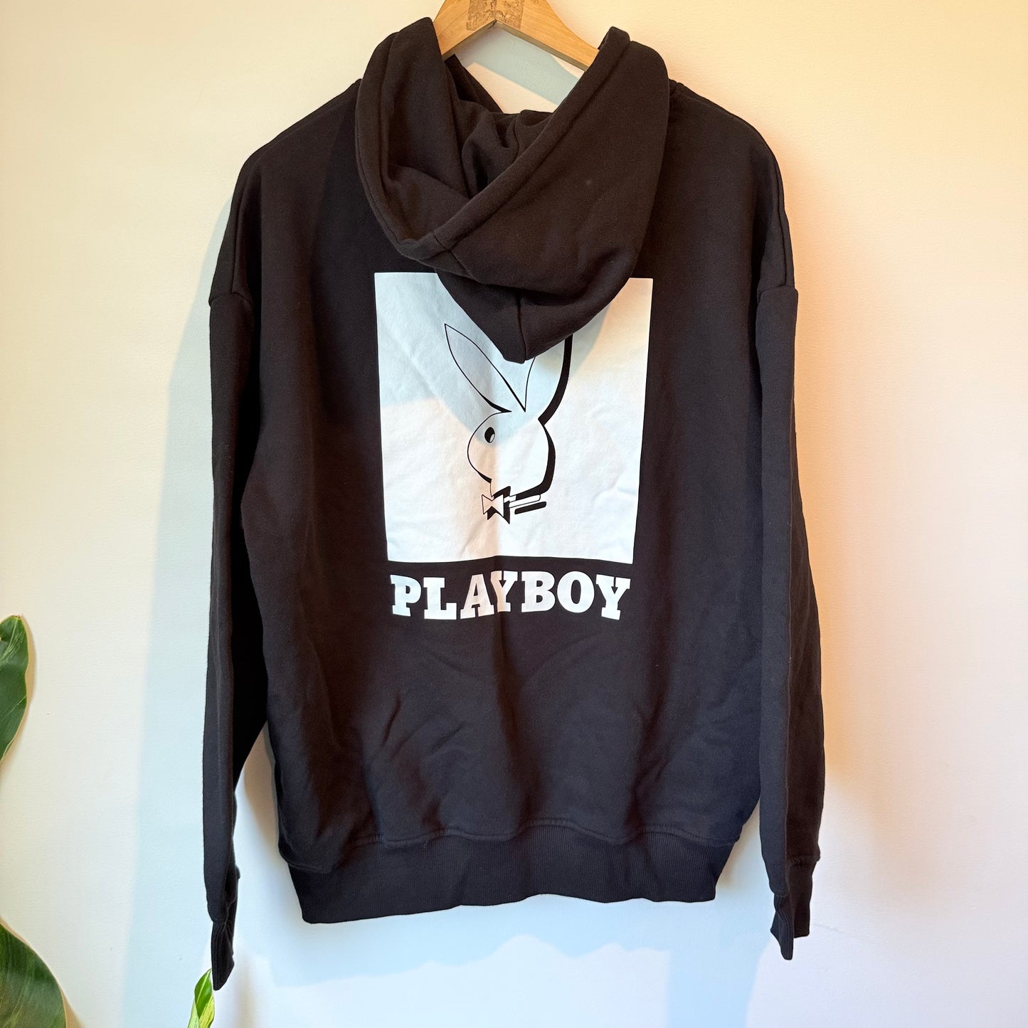 Playboy Regular Fit Hoodie Black - Size S