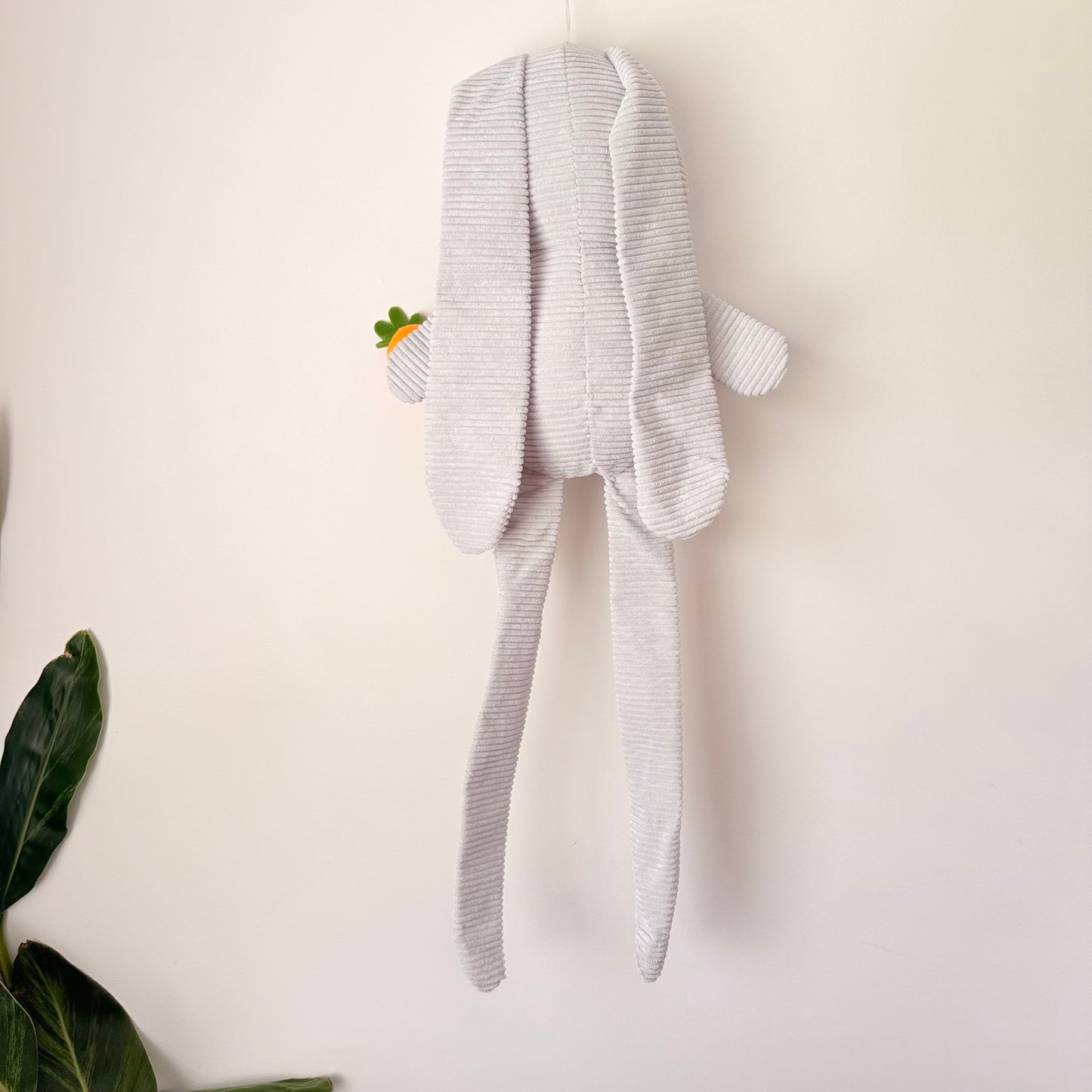 Plush Bunny Soft Toy with Carrot