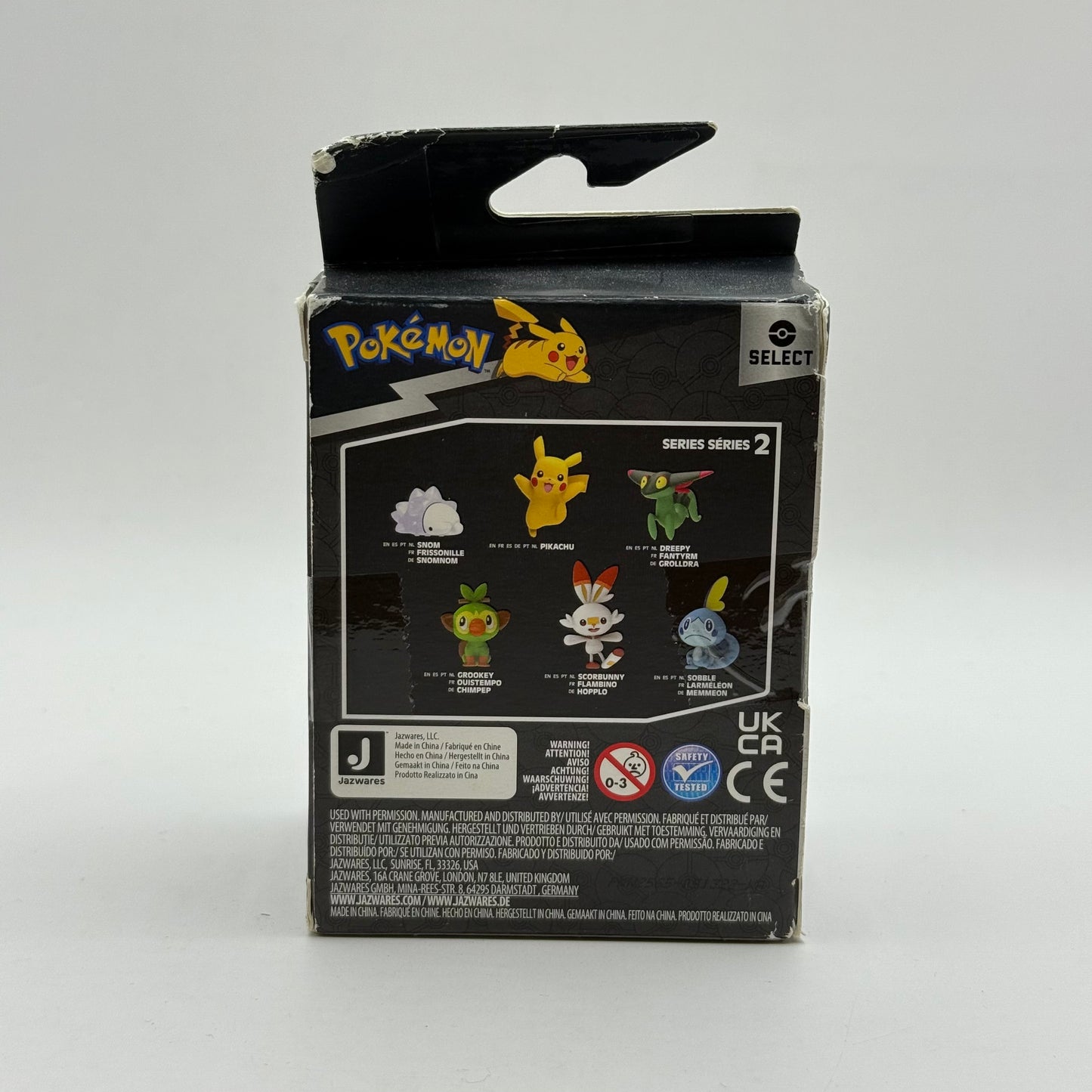 Pokémon select figure - snom - action figures original photo - what’s new toys
