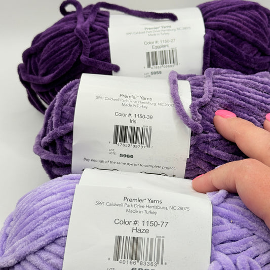Premier Parfait Chunky Yarn Bundle (3 x 100g Skeins)