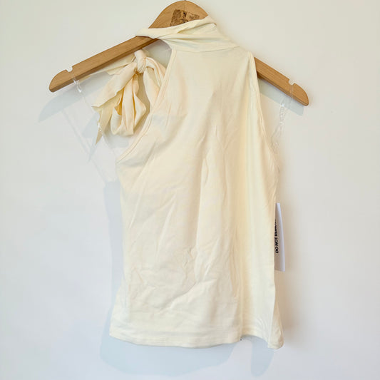 Princess Polly Mathias Top - Cream - Size 8