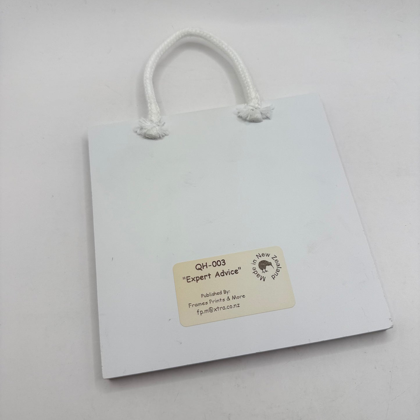 Quote Wall Plaque – “Expert Advice” Sign