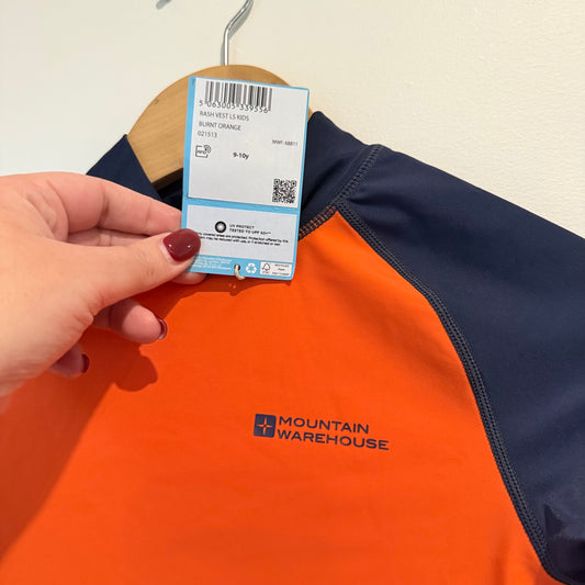 Mountain Warehouse Rash Vest LS Kids 9-10y