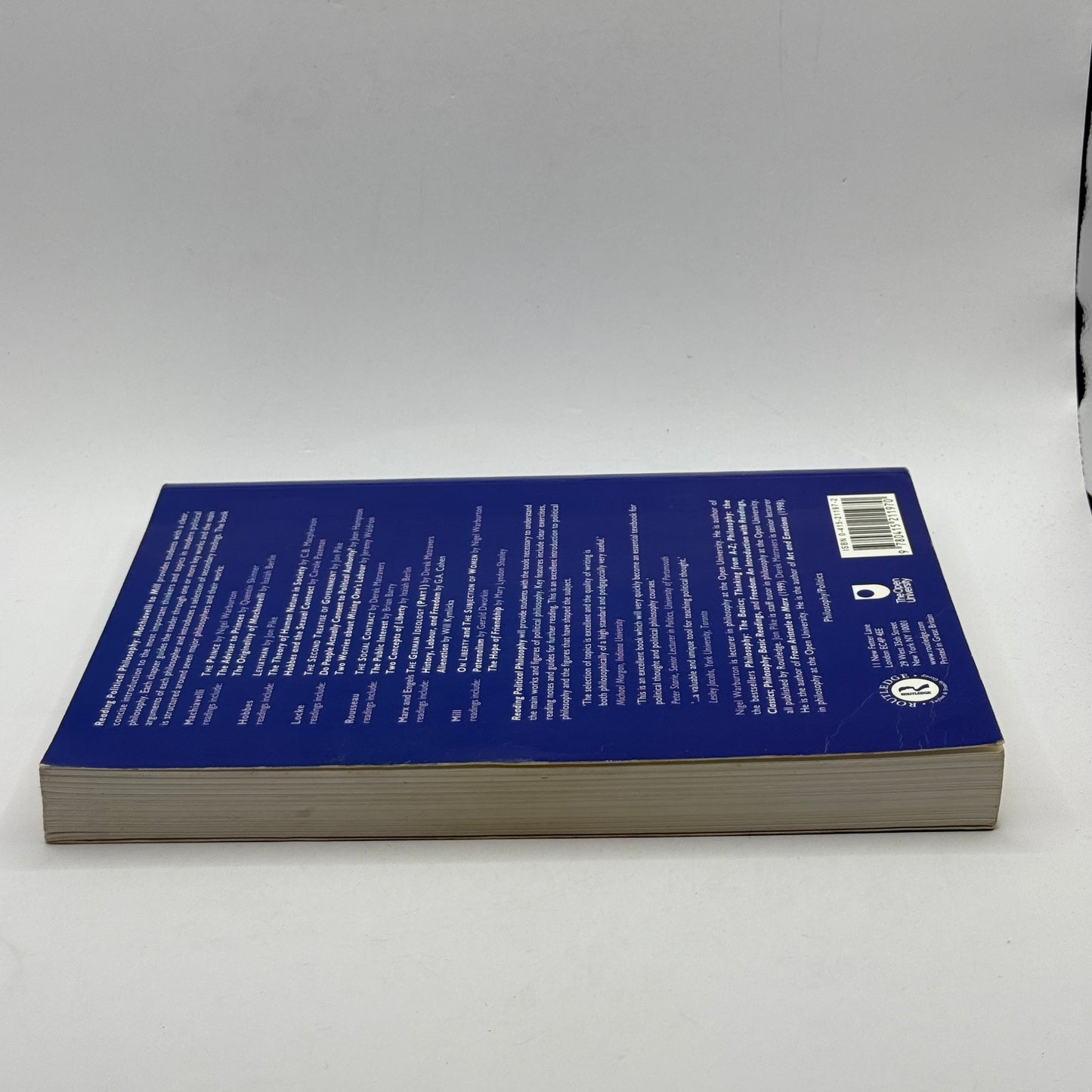 Reading Political Philosophy: Machiavelli to Mill