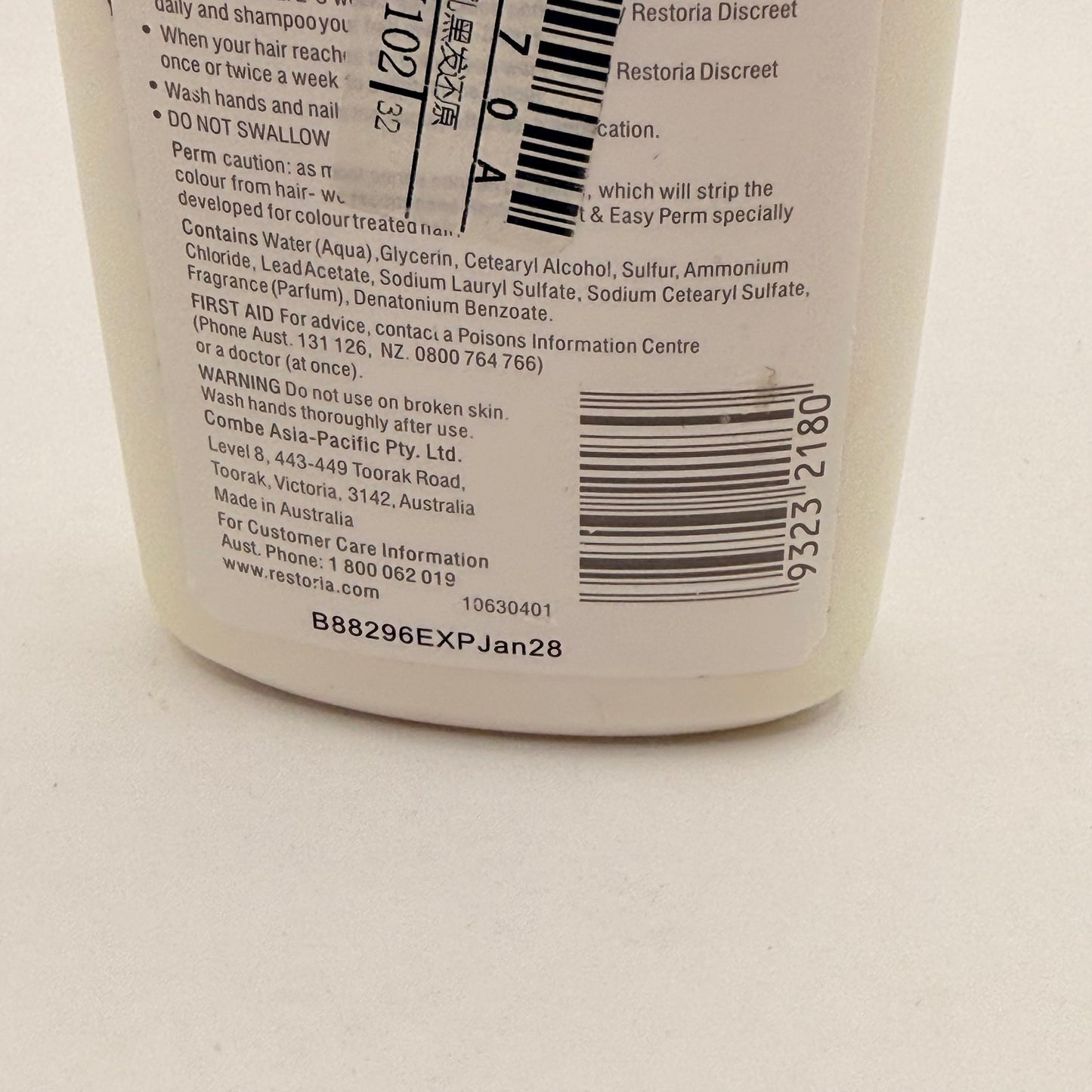 Restoria Discreet Colour Restoring Cream 250ml
