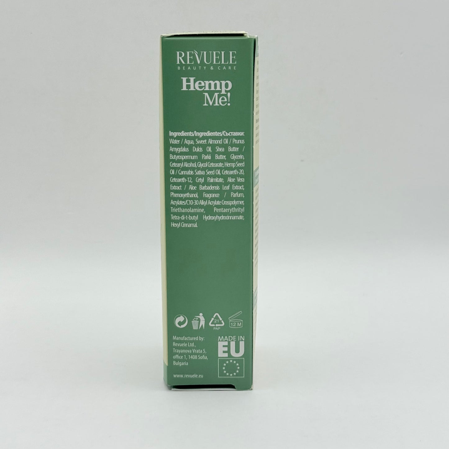 Revuele Hemp Me! Eye Contour Cream, 35 ml (1.18 fl. oz.)