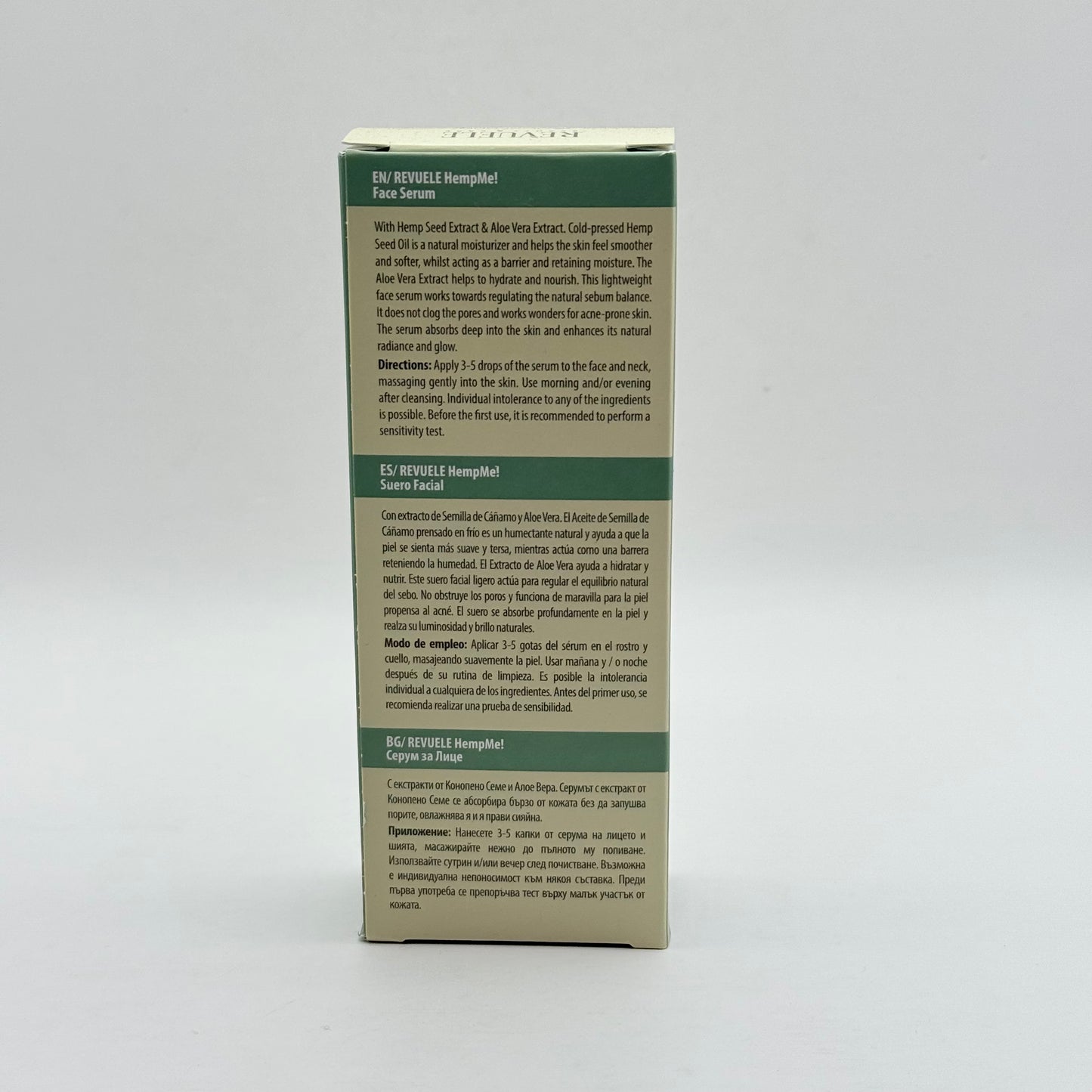 Revuele Hemp Me! Face Serum, 30 ml (1 fl. oz.)