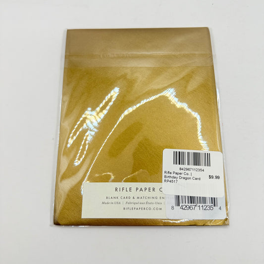 Rifle Paper Co. Birthday Dragon Card