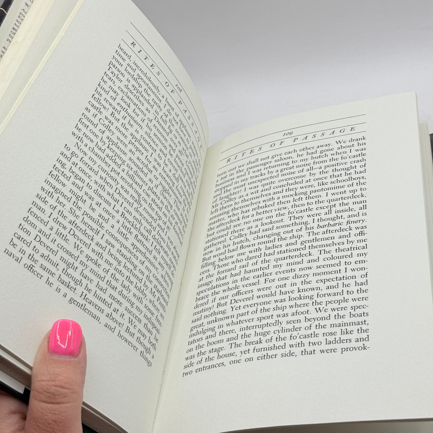 Rites of Passage by William Golding