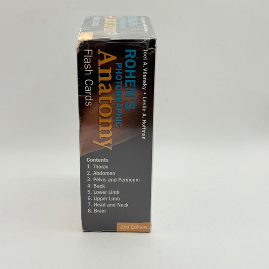 Rohen's Photographic Anatomy Flash Cards by Joel A. Vilensky & Leslie A. Hoffman