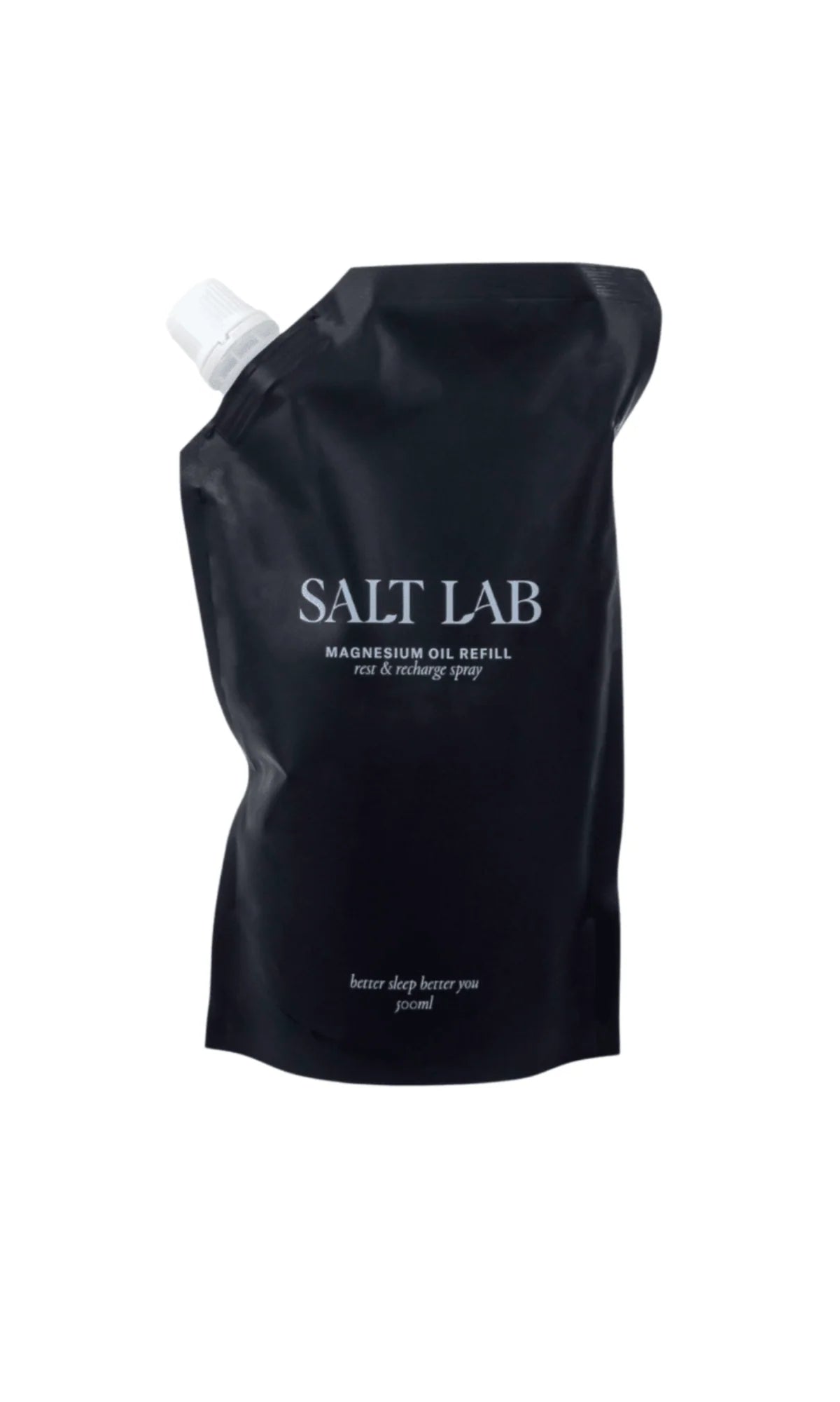 Salt lab magnesium oil spray refill 500ml - massage & relaxation health and wellness