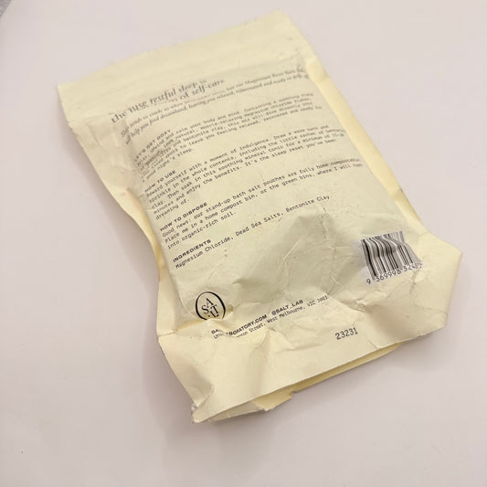SALT LAB RESET Magnesium Bath Salts 200g Deep Sleep & Muscle Recovery