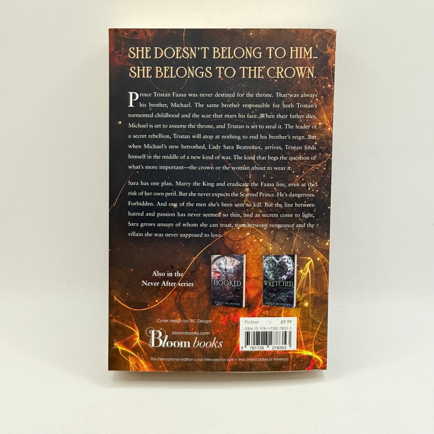 Scarred A Never After Novel by Emily McIntire