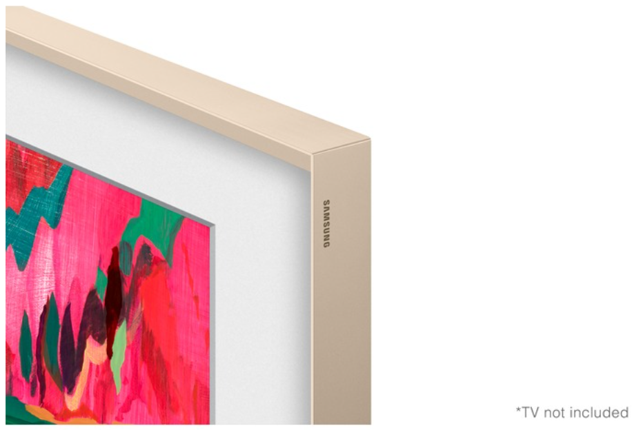 Samsung 85" Customisable Frame - Bezel Edge - Sand Gold VG-SCFF85SGMXY