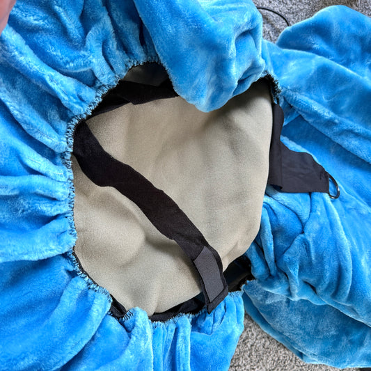 Seat Cover World Hi Kitten Plush Front Seat Covers Blue Set