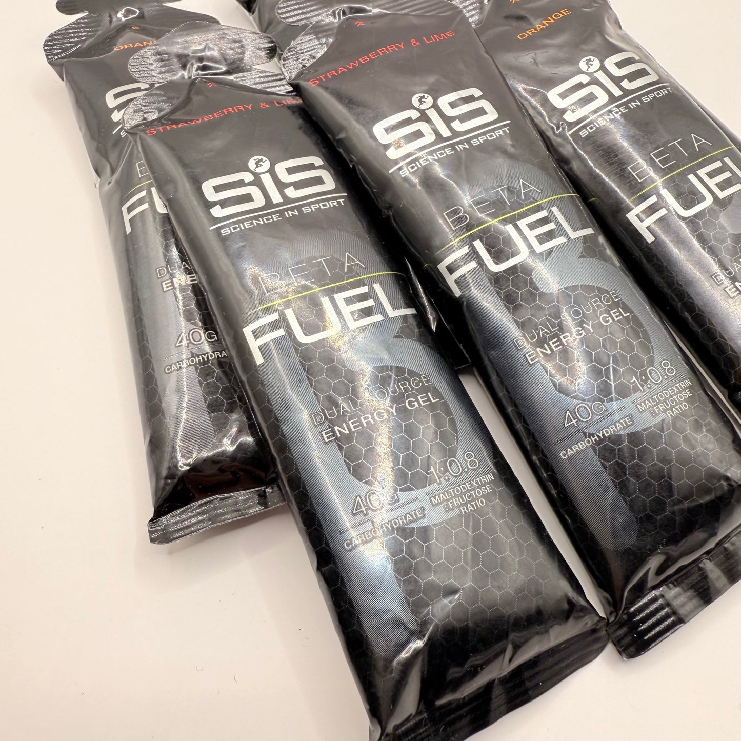 6x SiS Beta Fuel Dual Source Energy Gel 60ml