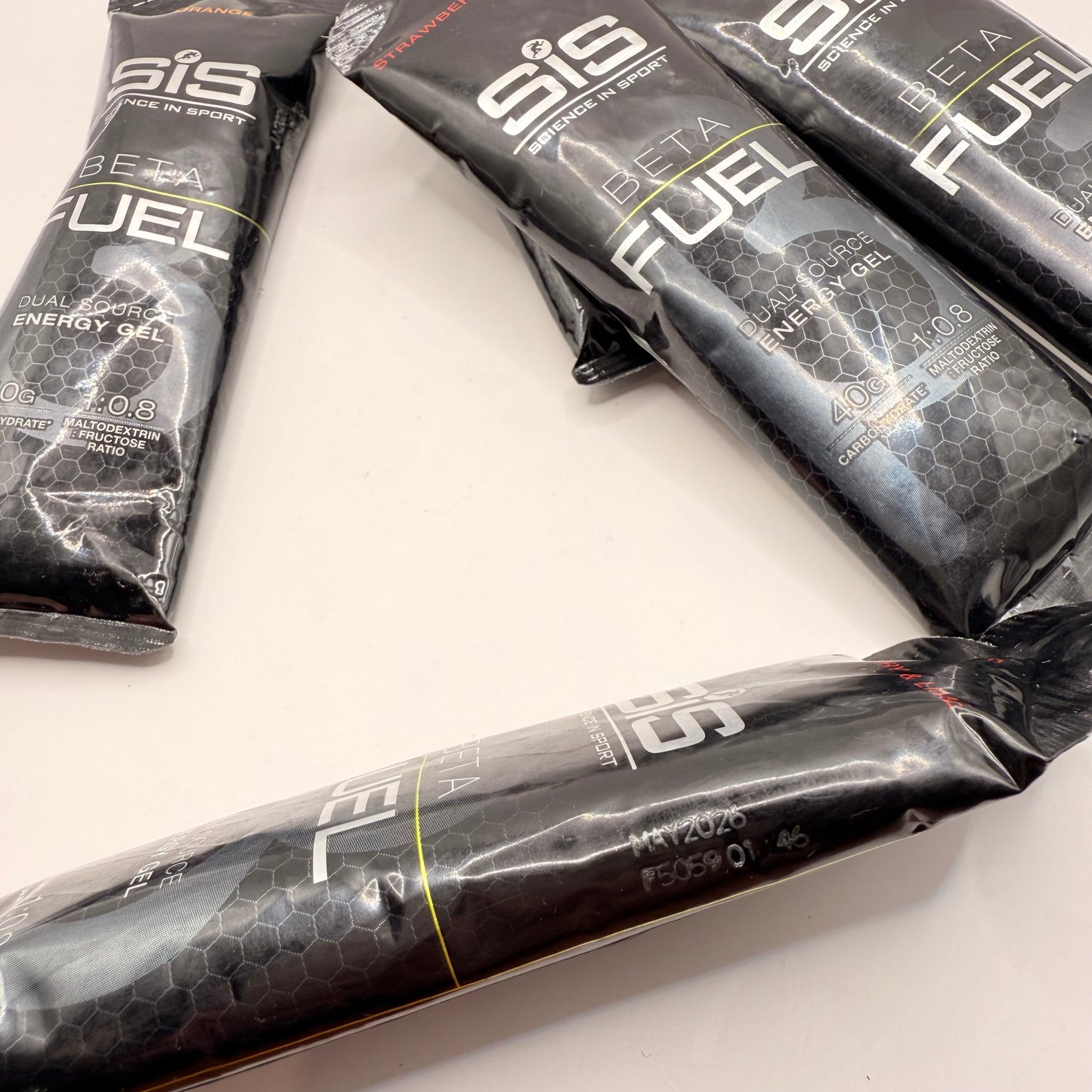 6x SiS Beta Fuel Dual Source Energy Gel 60ml