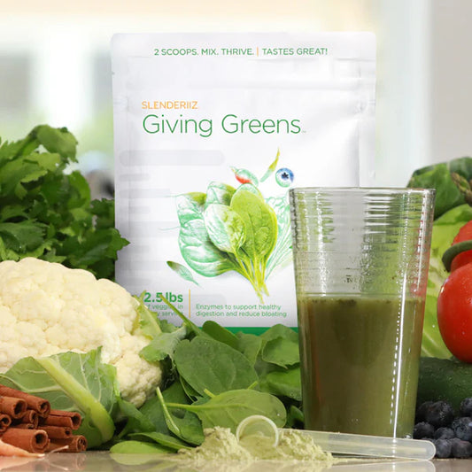 Slenderiiz giving greens - herbal supplements food & beverage health and wellness