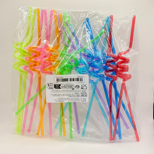 12 pack reuseable spiral drinking straws - drinking straws & stirrers original photo - what’s new home&living materials