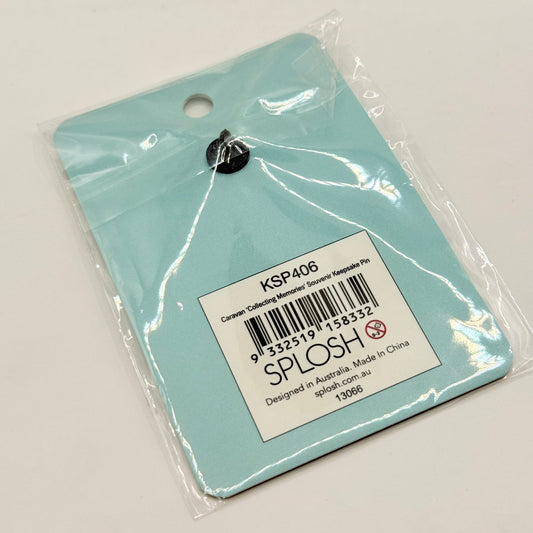 Splosh Collecting Memories Caravan Keepsake Pin