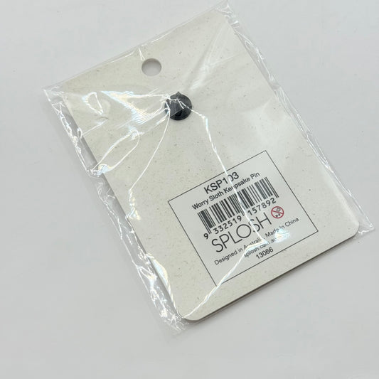Splosh Worry Sloth Keepsake Pin