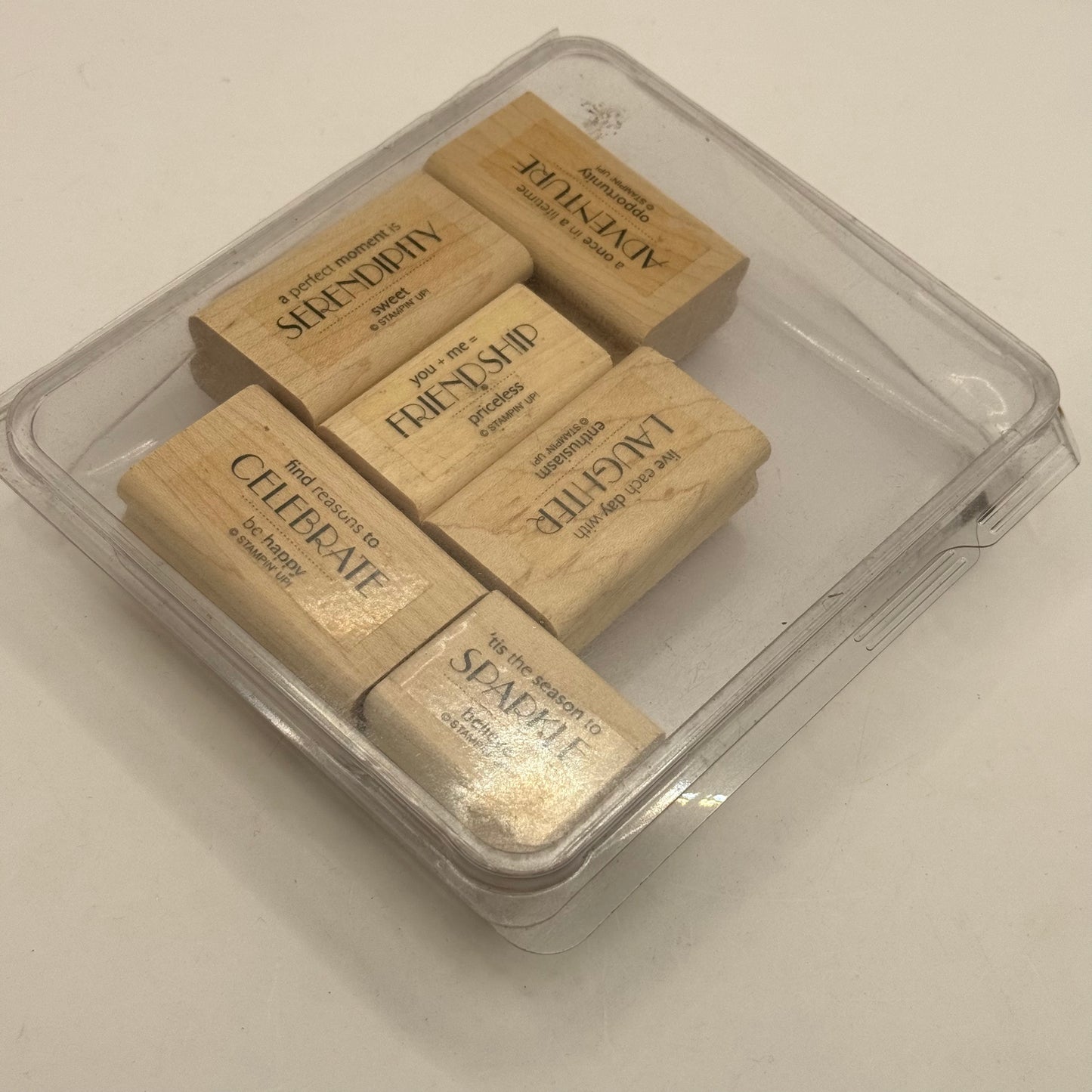 Stampin' Up! Sweet Serendipity Mixed Lot of 6 Stamps