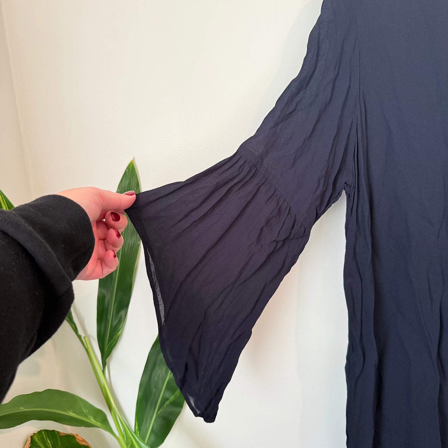 BNWT Storm Size 12 Navy Viscose Tunic Dress