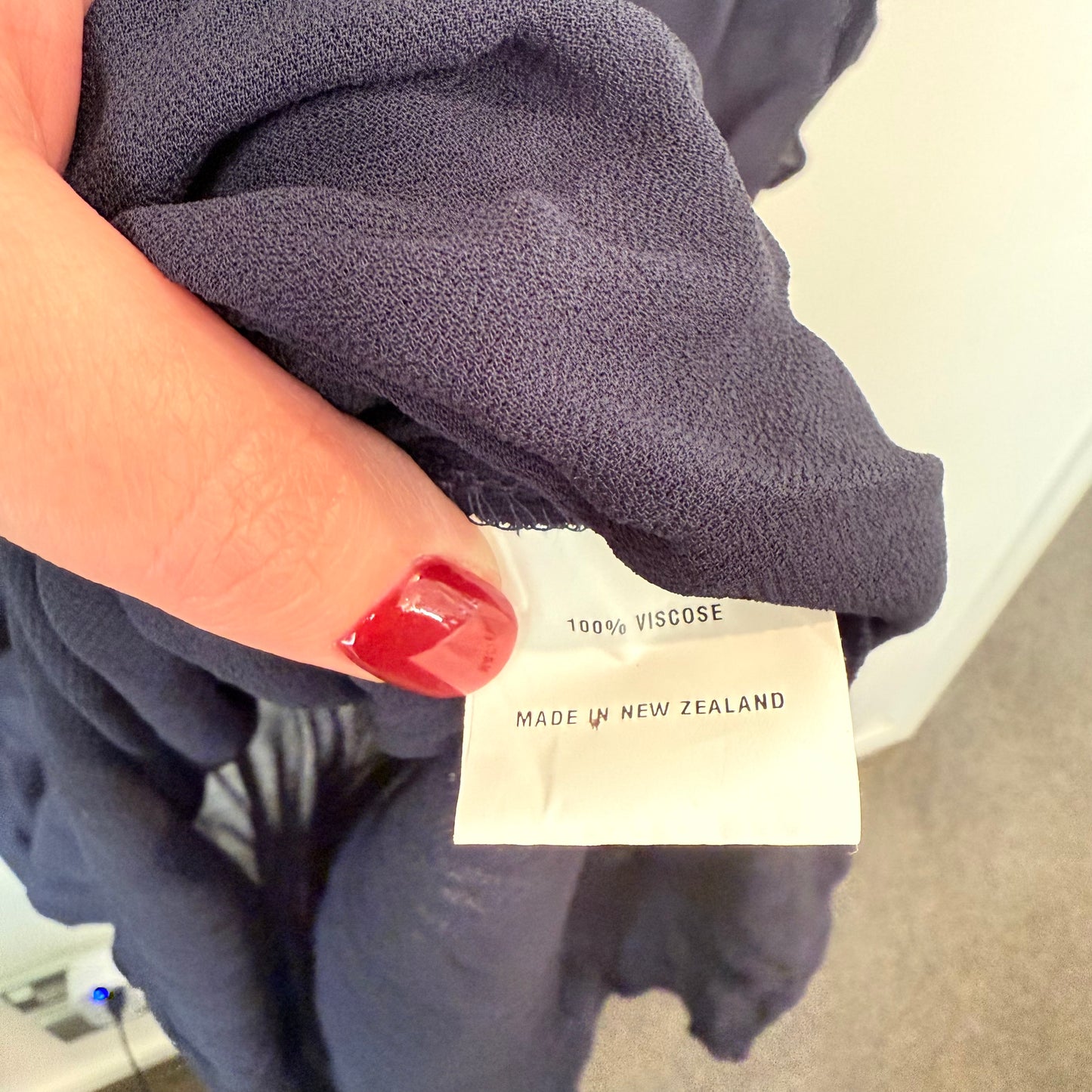 BNWT Storm Size 12 Navy Viscose Tunic Dress
