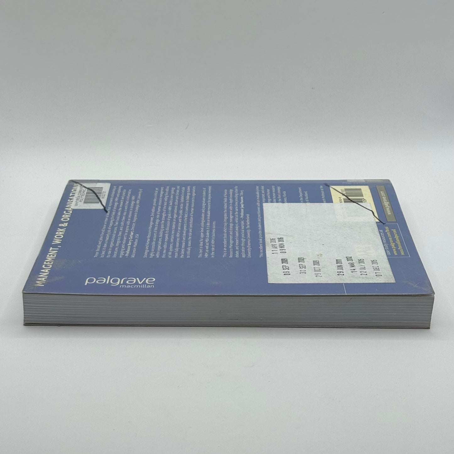 Strategy and Human Resource Management Textbook Second Edition by Peter Boxall & John Purcell