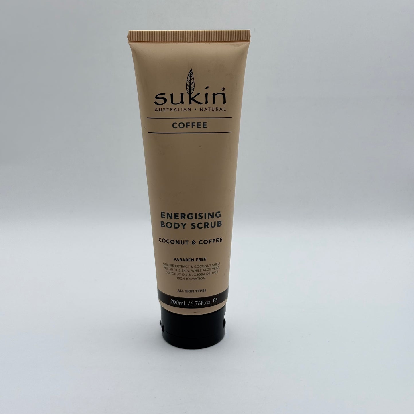 Sukin Energising Body Scrub Coconut & Coffee 200ml