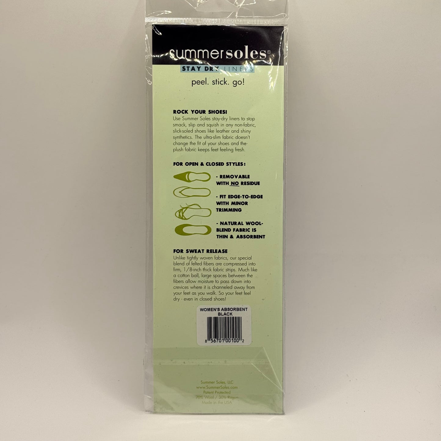 Summer soles size 5-11 open shoe insoles - insoles & inserts women’s shoes