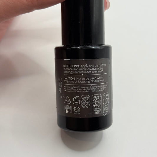 Synergie Skin Acceler-A Advanced Vitamin A Serum for Ageing, Texture, and Pigmentation