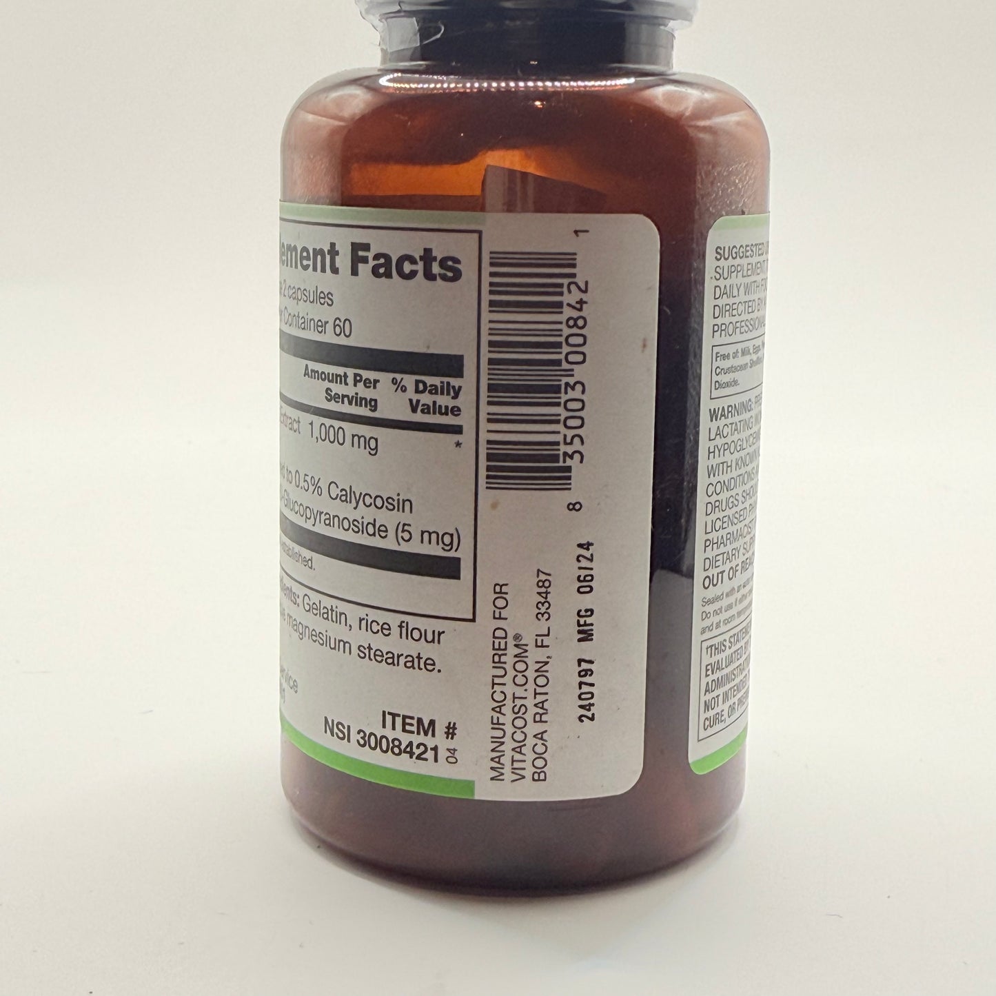 Synergy astragalus extract 1000mg – 120 capsules - herbal supplements health and wellness