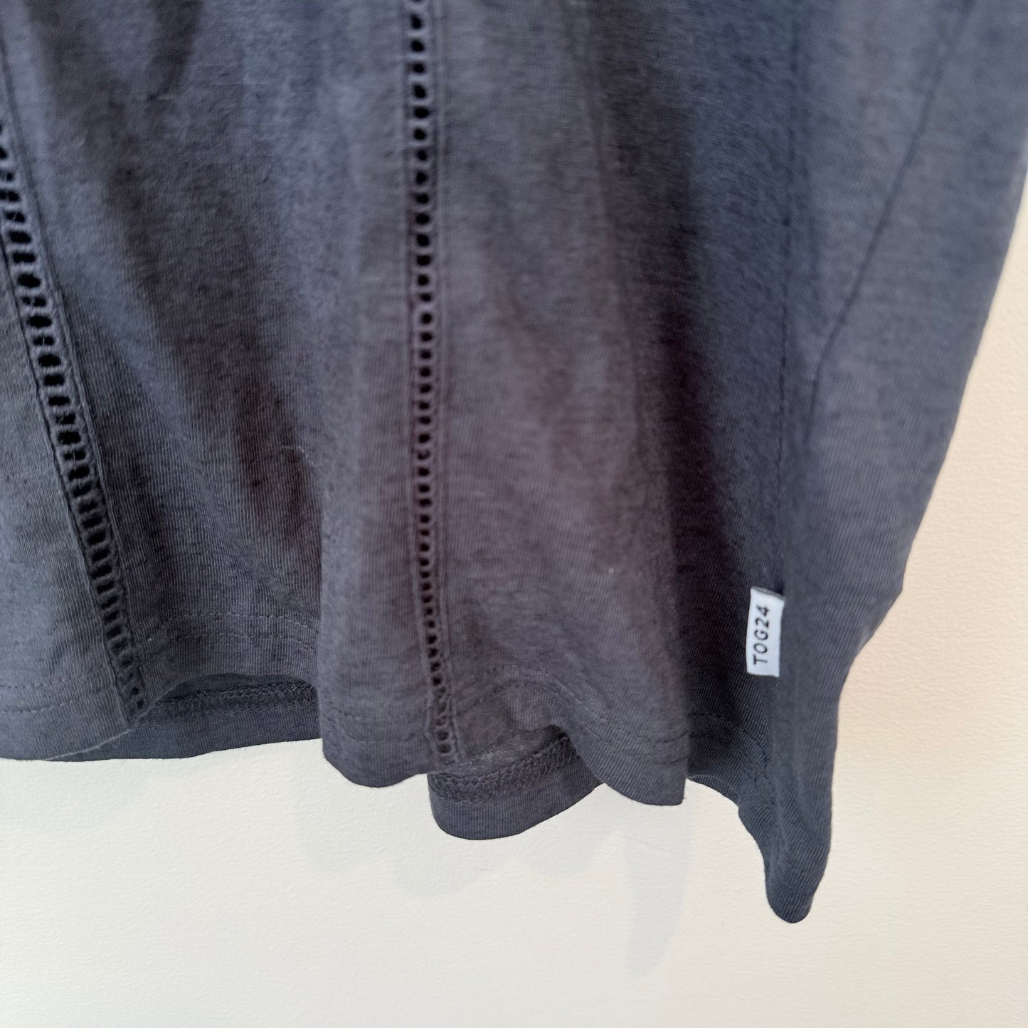 Tog24 sleeveless top – charcoal – size 12 - tank tops top women’s apparel