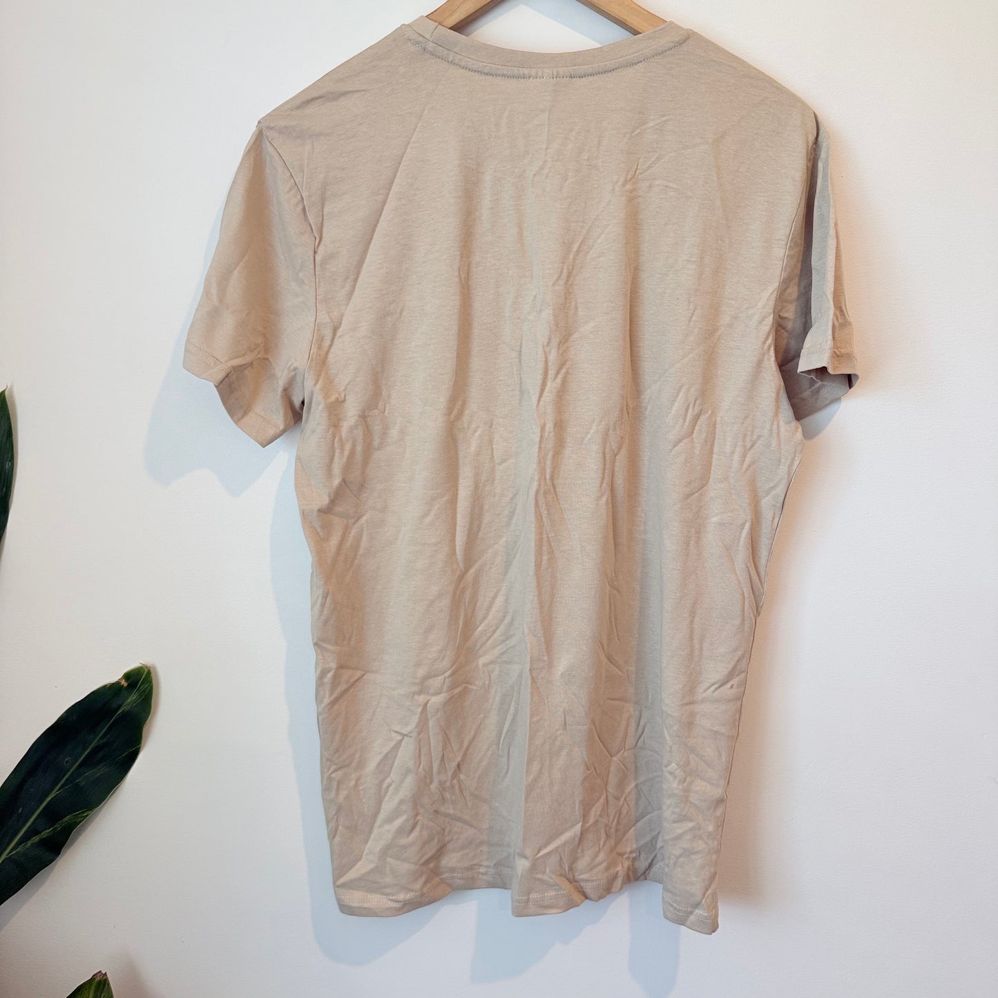 Alphar one menswear heritage apparel t-shirt – beige large - clothing tops tops men’s apparel