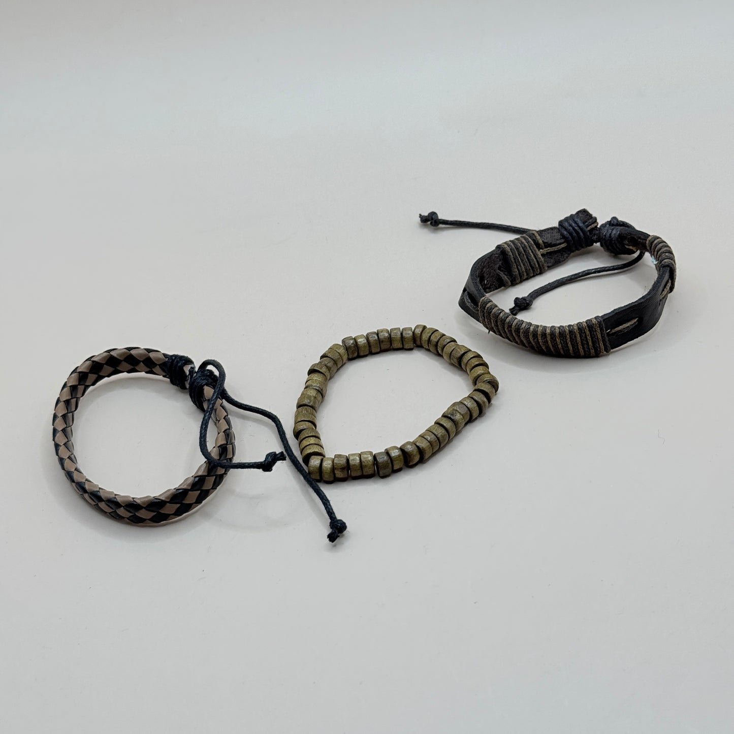 3x Mixed Boho Bracelet Set