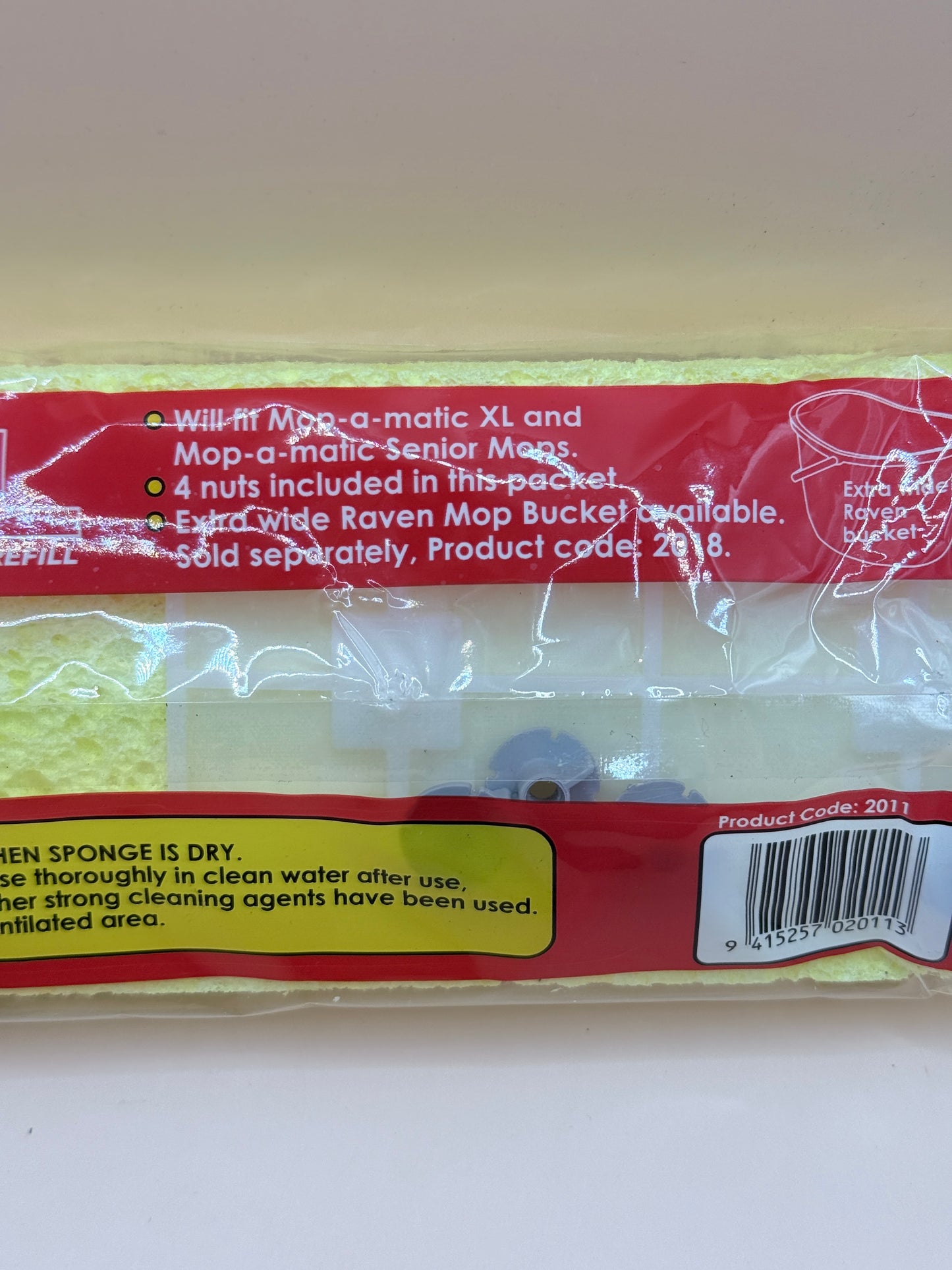 Raven Mop-a-matic XL Senior Refill