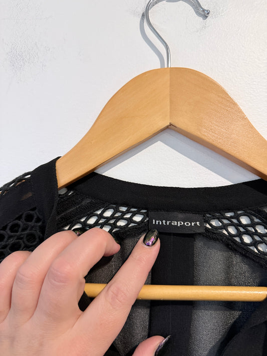Intraport Lace And Crepe Top Size U/Arm to U/Arm 52cm