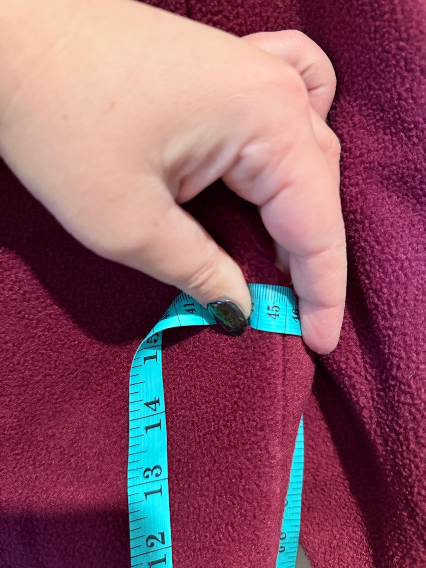Brand Unknown Mid-length Coat Size U/Arm to U/Arm 45cm