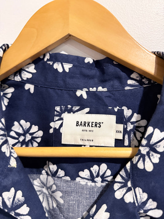 Barkers' Patterned Short-sleeve Shirt Size XXXL