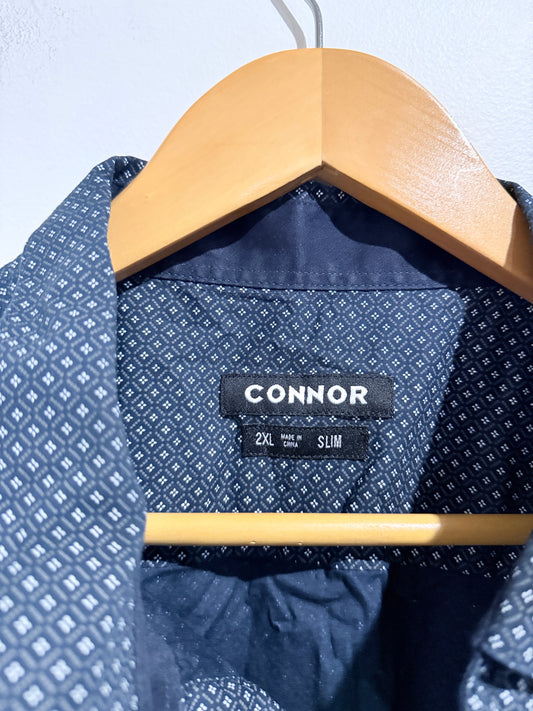 Connor Patterned Long Sleeve Shirts Size 2XL