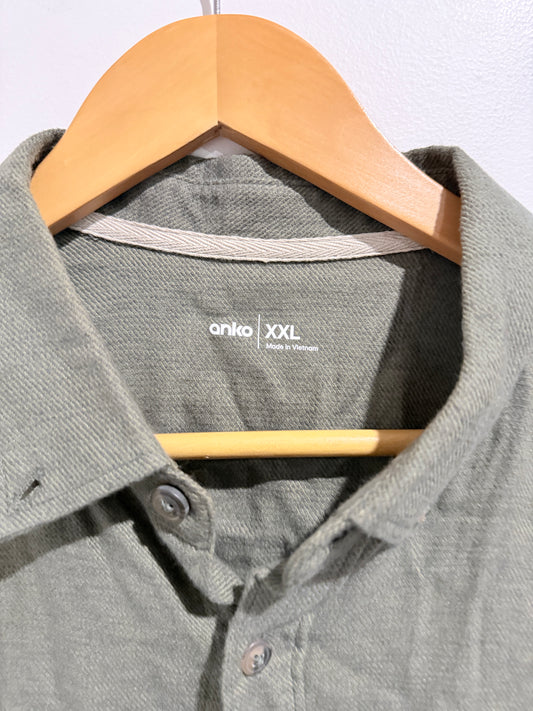 Anko Long-sleeved Linen Shirt Size XXL